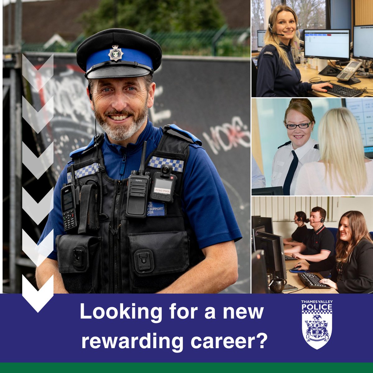🌟 Exciting opportunities available! 🌟 
Did you know over 40% of our force is dedicated police staff and volunteers? Join TVP as a member of police staff to support officers and explore diverse roles across departments. orlo.uk/Ukch6 
#CelebratingPoliceStaff #NCW2024