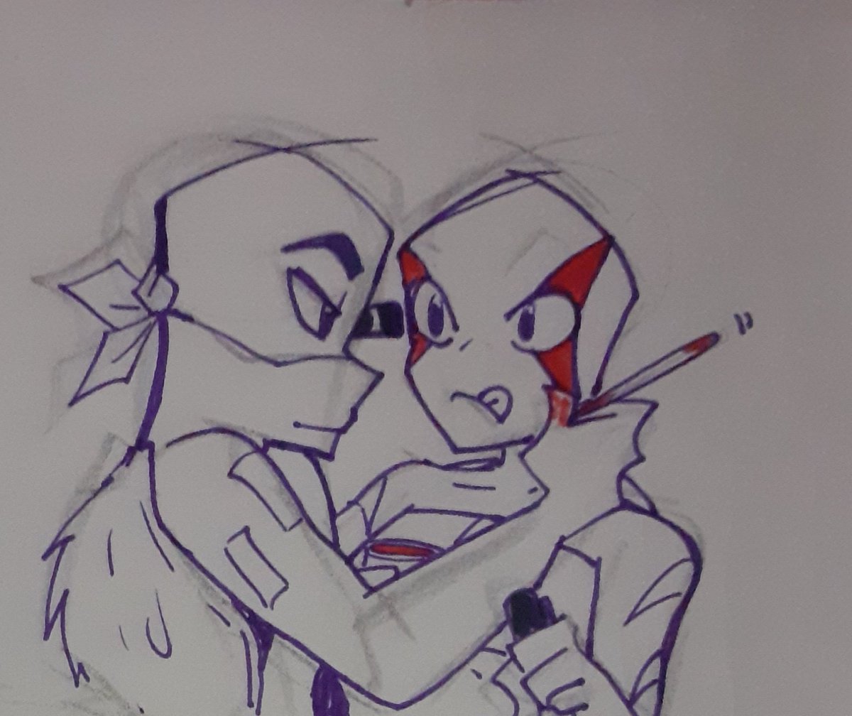 Kristlot18moon's tweet photo. #Leotello #rottmnt #riseleo #risedonnie #RiseoftheTMNT #tcest #saverottmnt #tmnt #leodon #turtletots #tmnt2018 #RiseoftheTMNTmovie https://t.co/br4CYUyohS