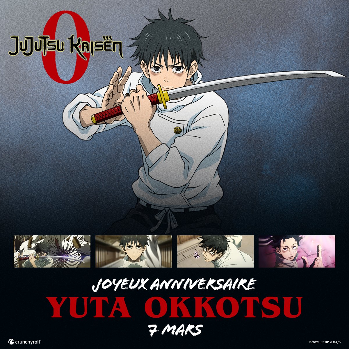 Joyeux anniversaire à Yuta Okkotsu ! 🎉