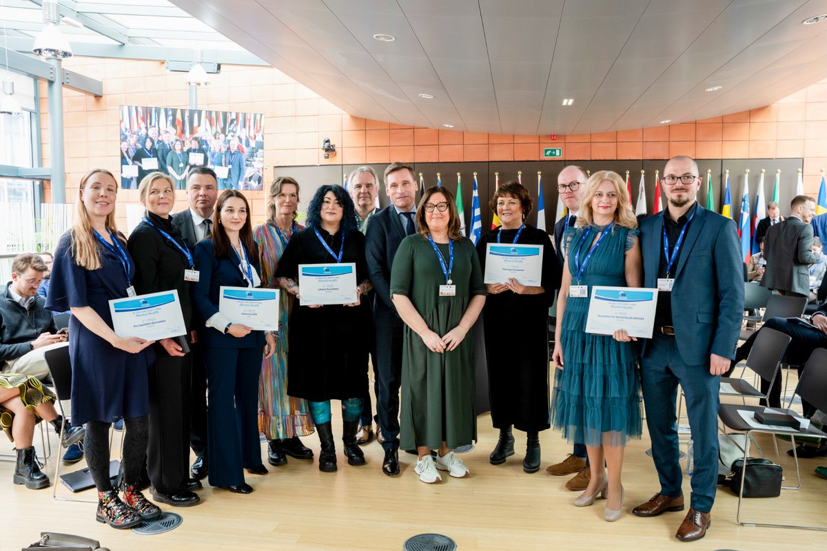Congratulations for your inspiring dedication to #MentalHealth.”🎉

#CivilSocietyPrize at #CivSocWeek 2024 🌍