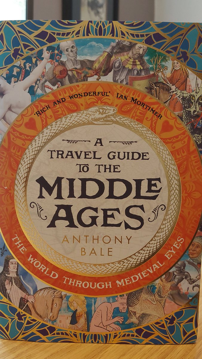 Planning my summer hols with this glorious book from @RealMandeville. If you could travel back to the Middle Ages, where would you go and when? @VikingBooksUK @MeadOlivia @MortimerSociety @medieval