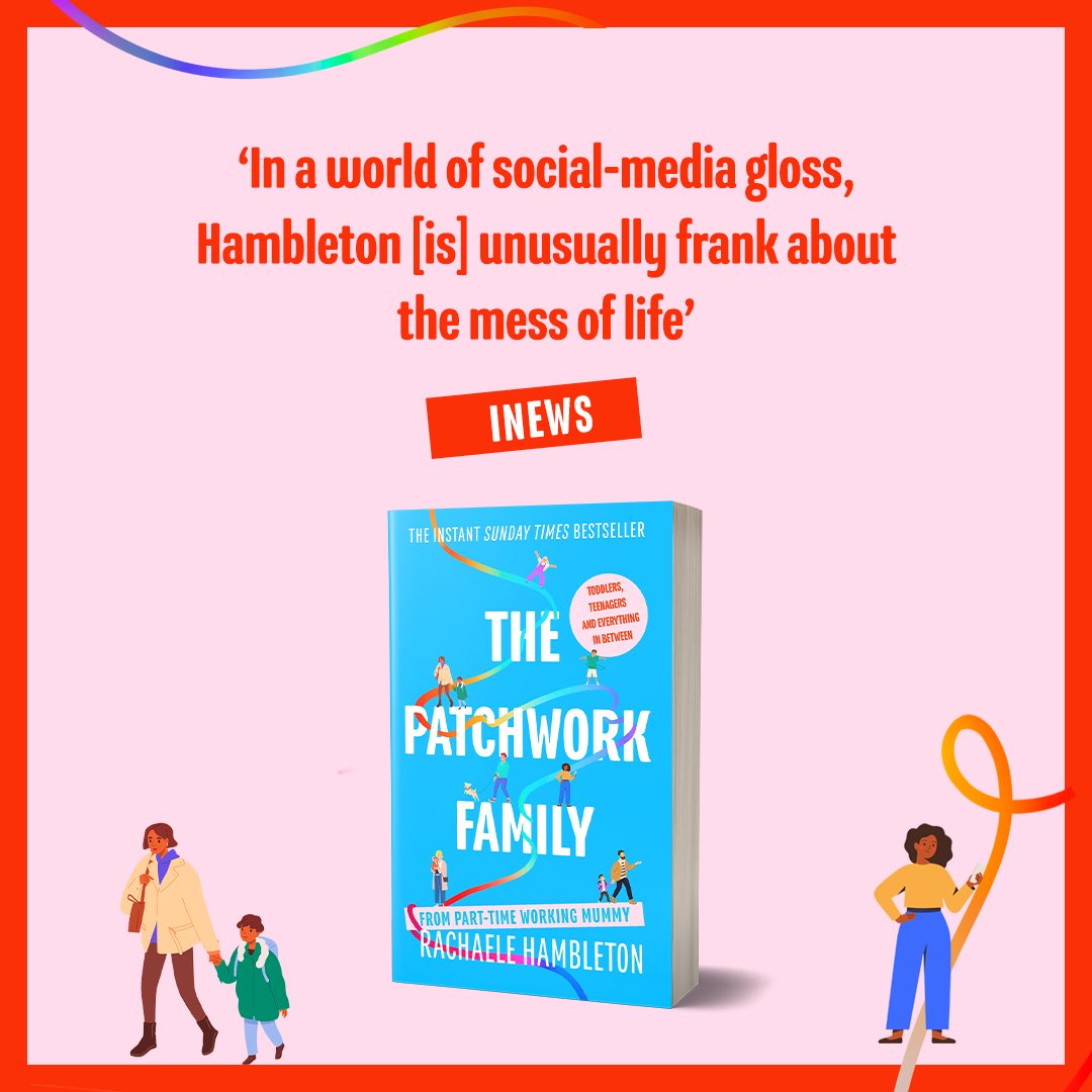 The Patchwork Family by Rachaele Hambleton is out TODAY in paperback! 📚✨ littlebrown.co.uk/titles/rachael…