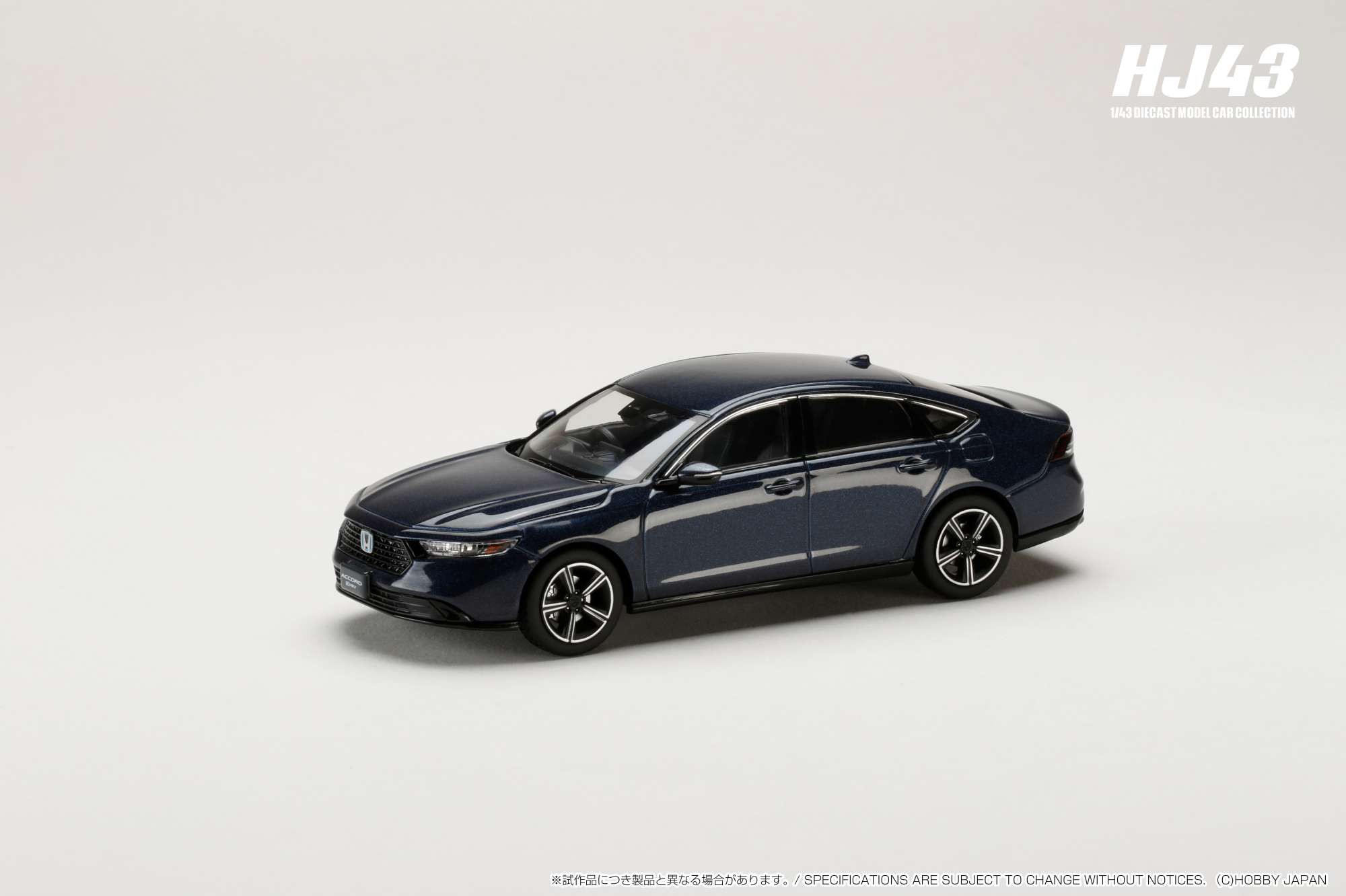ホンダ　新型アコード1/43 ホビージャパン Hobby JAPAN Minicar Project on X: 