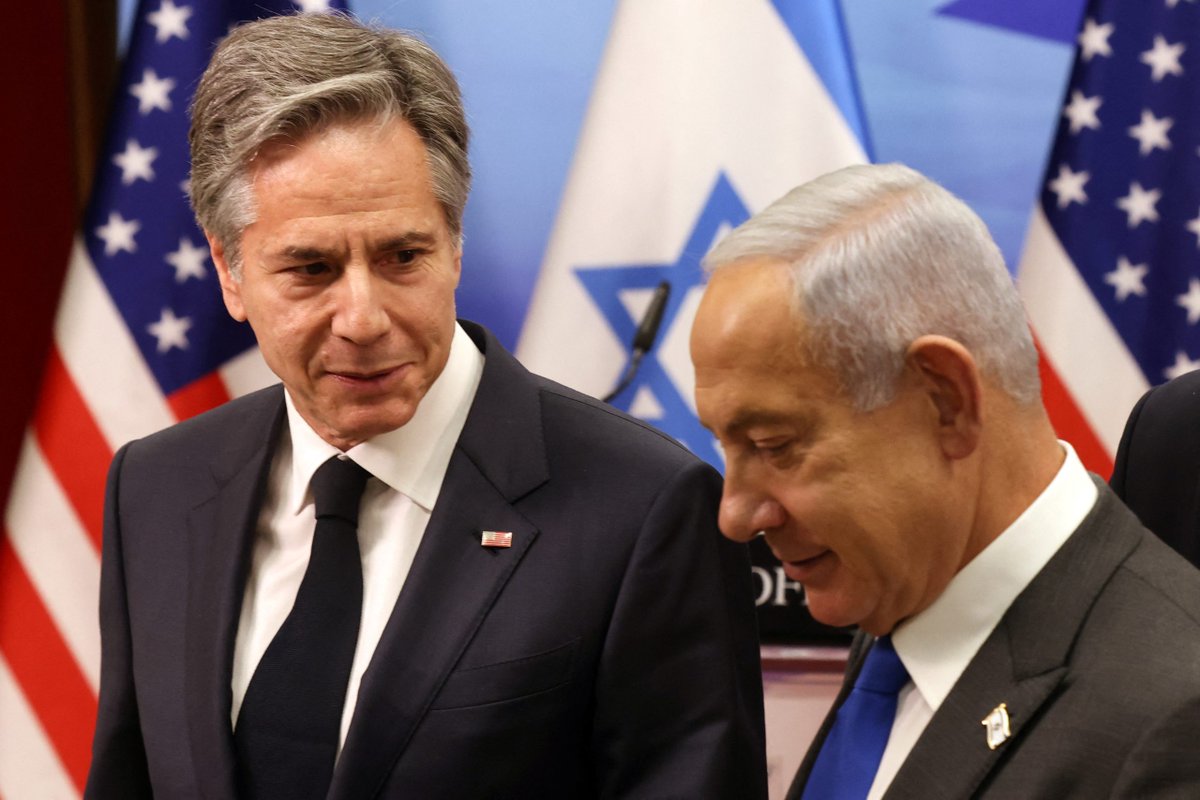 Israeli channel 13 reports that several American officials including Harris, Sullivan, and Blinken told Israel's Benny Gantz that the Biden administration prevented several European countries, especially the UK, from imposing arms sanctions against the occupation state of Israel.