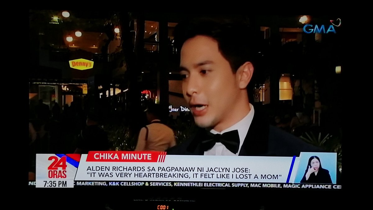 'It was very heartbreaking, I felt I lost a Mom' - Alden Richards

#24Oras #ChikaMinute #AllTimeFavorite #AsiasMultimediaStar #PambansangBae #AldenRichards