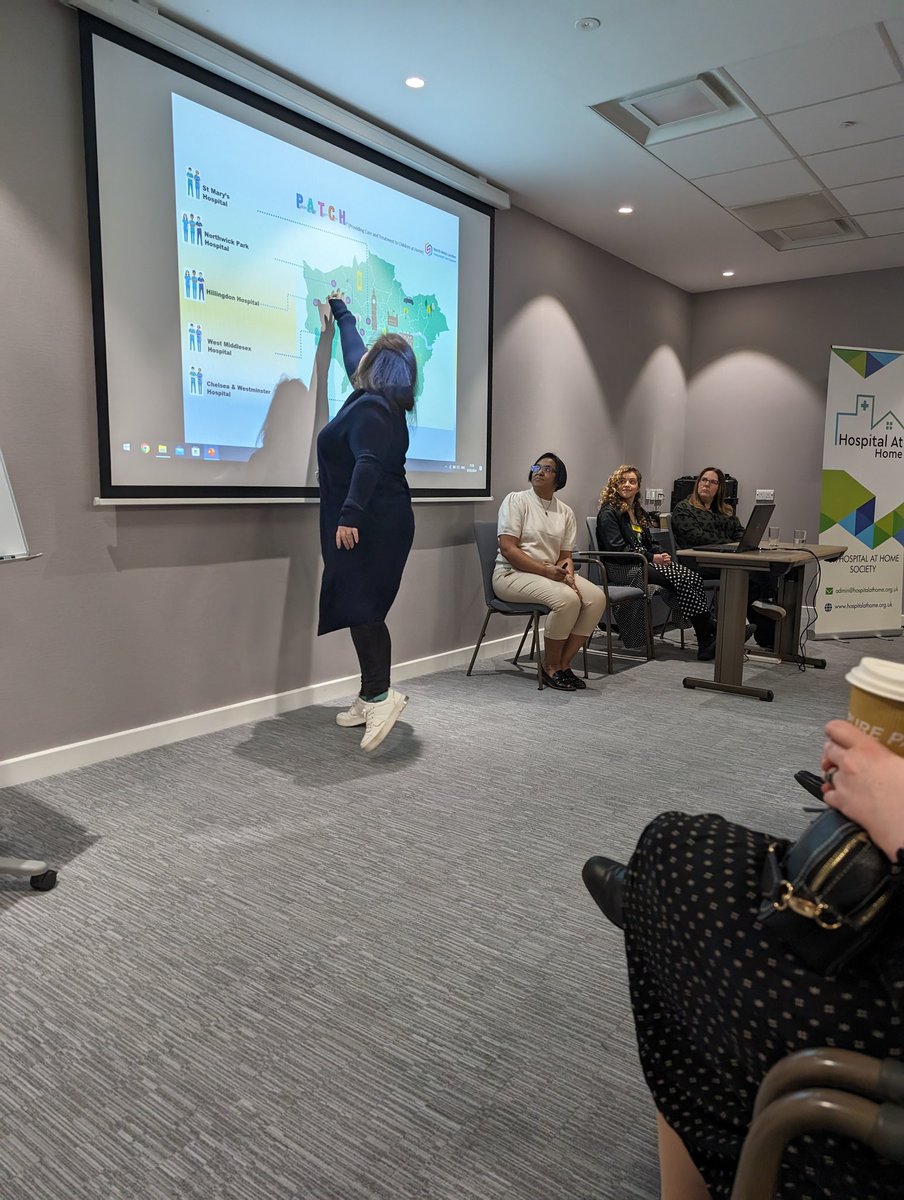 UK Hospital at Home Society (@ukhahsoc) on Twitter photo #UKHaHConf24 Anna demonstrating the cross boundary working provided by PATCH - Providing Assessment and Treatment for Children at Home. Brilliant work! <a href="/FranCleugh/">Francesca Cleugh</a> #UKHaHConf24 Anna demonstrating the cross boundary working provided by PATCH - Providing Assessment and Treatment for Children at Home. Brilliant work! <a href="/FranCleugh/">Francesca Cleugh</a>