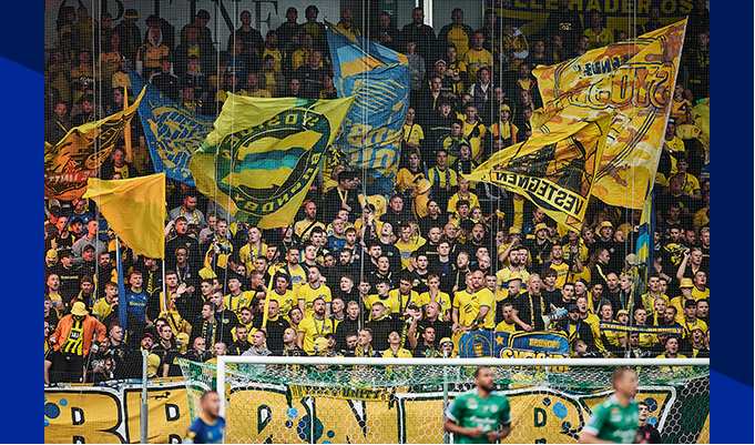 VIBORG FF - BRØNDBY IF
Søndag går turen til det midtjyske.
Hvor vi endnu engang kan melde om et fuldstændig udsolgt udebaneafsnit, når de 1.250 medrejsende fans sætter kursen mod Viborg for at støtte spillerne.