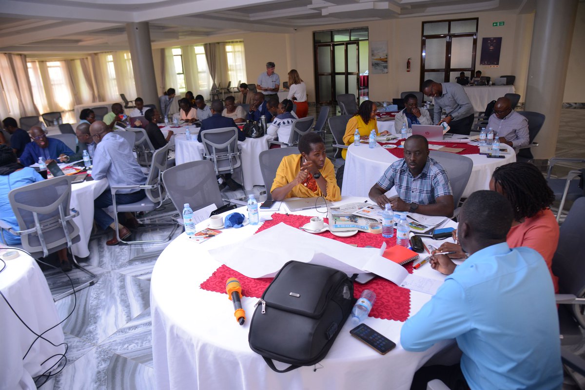 MbararaUST's tweet photo. Participants of the #RLLLTraining Workshop working in teams to come up with vision boards explaining what they want to achieve with the RLLL in their institutions. https://t.co/AxU6cHM5Xi