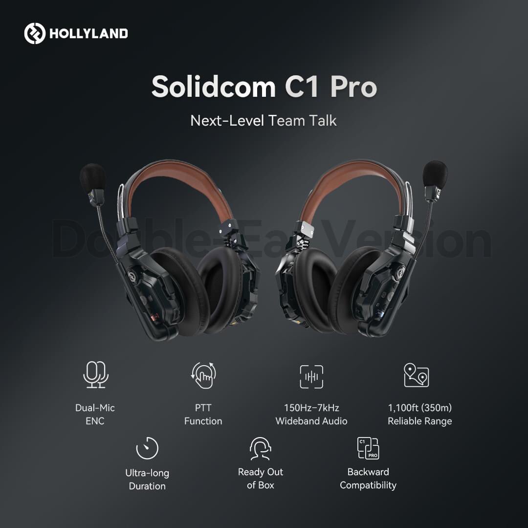 BmssTech's tweet photo. Presentamos la solución de comunicación definitiva para profesionales: Solidcom C1 Pro Double Ear Version de @Hollyland_Tech 

Más información https://t.co/YwJpCj6N7I https://t.co/AKGIZp8zrH