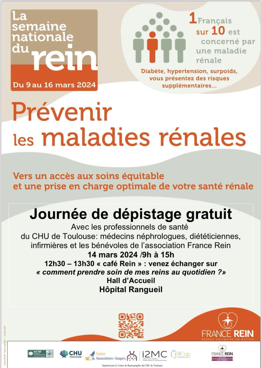 RFLab.tlse (@labrenal) on Twitter photo The RF-lab is -again- this year actively participating to the world kidney day in close collaboration with the academic hospital of Toulouse <a href="/CHUdeToulouse/">CHU de Toulouse - compte inactif</a> <a href="/worldkidneyday/">World Kidney Day</a> The RF-lab is -again- this year actively participating to the world kidney day in close collaboration with the academic hospital of Toulouse <a href="/CHUdeToulouse/">CHU de Toulouse - compte inactif</a> <a href="/worldkidneyday/">World Kidney Day</a>