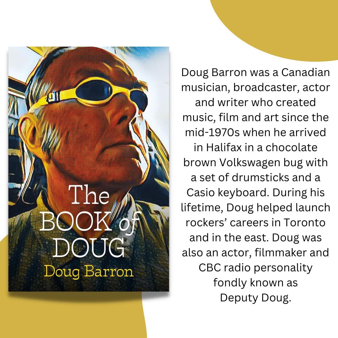 The Book of Doug is a wild ride and not like any book you’d expect to find on a shelf. Welcome to the weird and wonderful world of Doug Barron. More -> nimbus.ca/store/the-book…