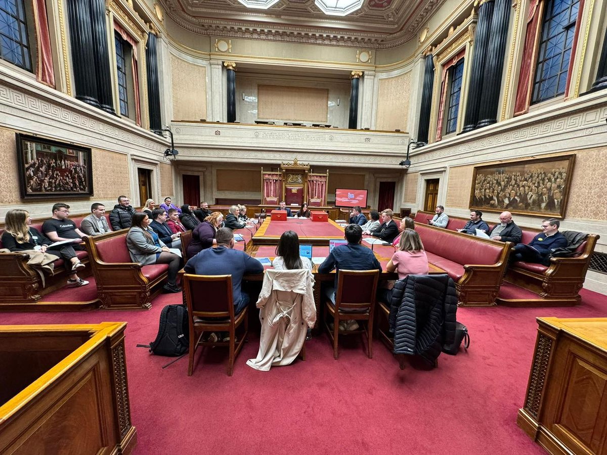 This week, 2 of our young people attended the APG on Youth Participation at Stormont with the Northern Ireland Youth Forum 🙌. NIYF introduced the new theme of Housing & Homelessness and our young people advocated on behalf of young people with disabilities🗣️