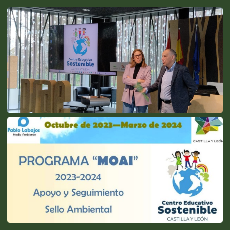 ColeNSVillar's tweet photo. 📢 Jornada presencial #ProgramaMOAI de
acompañamiento a centros #selloambientalcyl en PRAE CyL
Trabajando en red por la sostenibilidad.
#ecoVillar #PIEEscuelasSaludables @jcyl @educacyl
@cfievalladolid @naturalezacyl https://t.co/On1d1jQ7CR