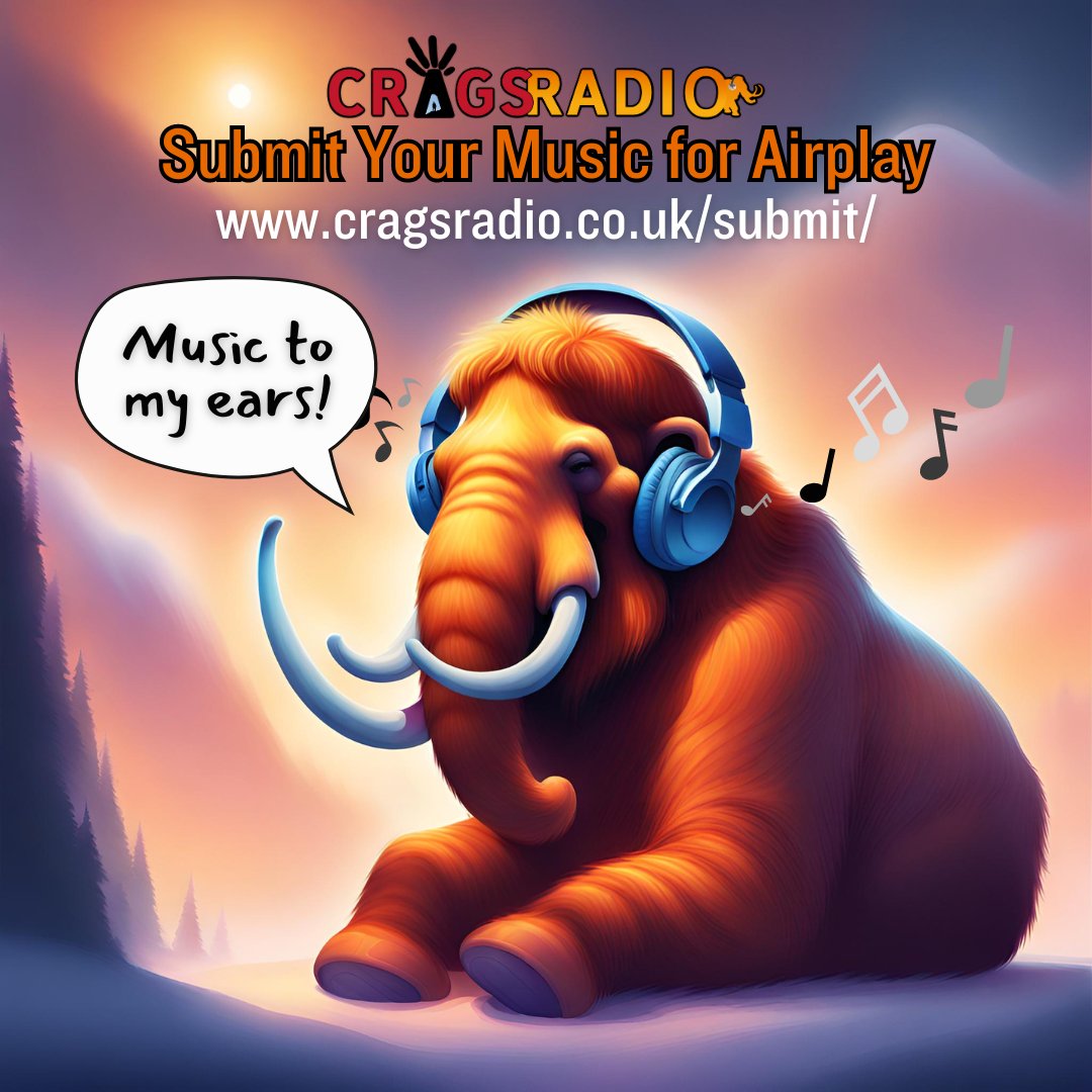 cragsradio's tweet photo. Calling all musicians, far and wide! Have your music played on one our shows. Just head over to https://t.co/8ANMq7WLa5 and fill in a few details. Then one of our presenters will pick it up for their show.

#cragsradio #communityradio #unsignedmusic #radioairplay #music https://t.co/JEHU5cXzyl