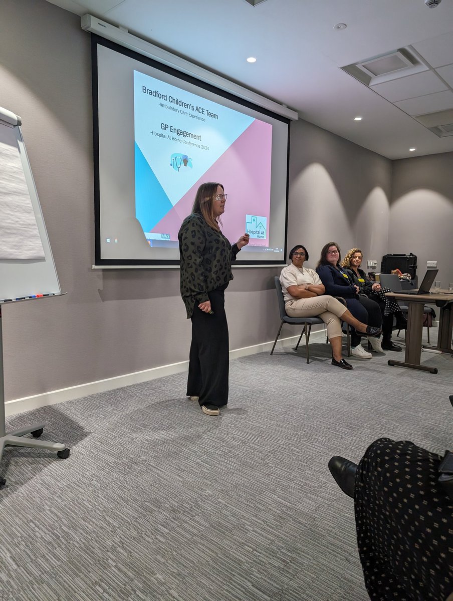 UK Hospital at Home Society (@ukhahsoc) on Twitter photo Emma from The Bradford ACE team addressing the impact of GP input when children are on service #UKHaHConf24 <a href="/FranCleugh/">Francesca Cleugh</a> Emma from The Bradford ACE team addressing the impact of GP input when children are on service #UKHaHConf24 <a href="/FranCleugh/">Francesca Cleugh</a>