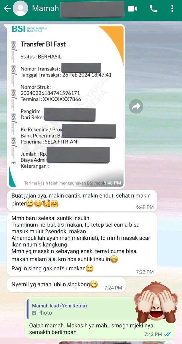 seseii24's tweet photo. Kelakuan mamah mertua, hobinya transfer uang jajan buat cucu nya... ❤️ https://t.co/FxFhPF6ih5