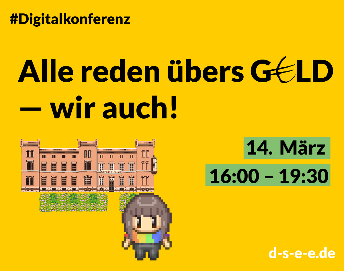 Paritaet_RPS's tweet photo. Am 14.03 ist es wieder so  weit: Die DSEE lädt  euch ein zur nächsten Ausgabe der Online-Konferenz "Alle reden übers  Geld – wir auch"! 🎉

Erfahrt die neuesten Tipps zu Fördermitteln und Fundraising für eure Projekte!🚀

Kostenlos anmelden👇
https://t.co/814lpXEytv https://t.co/J8MFMfxjQc