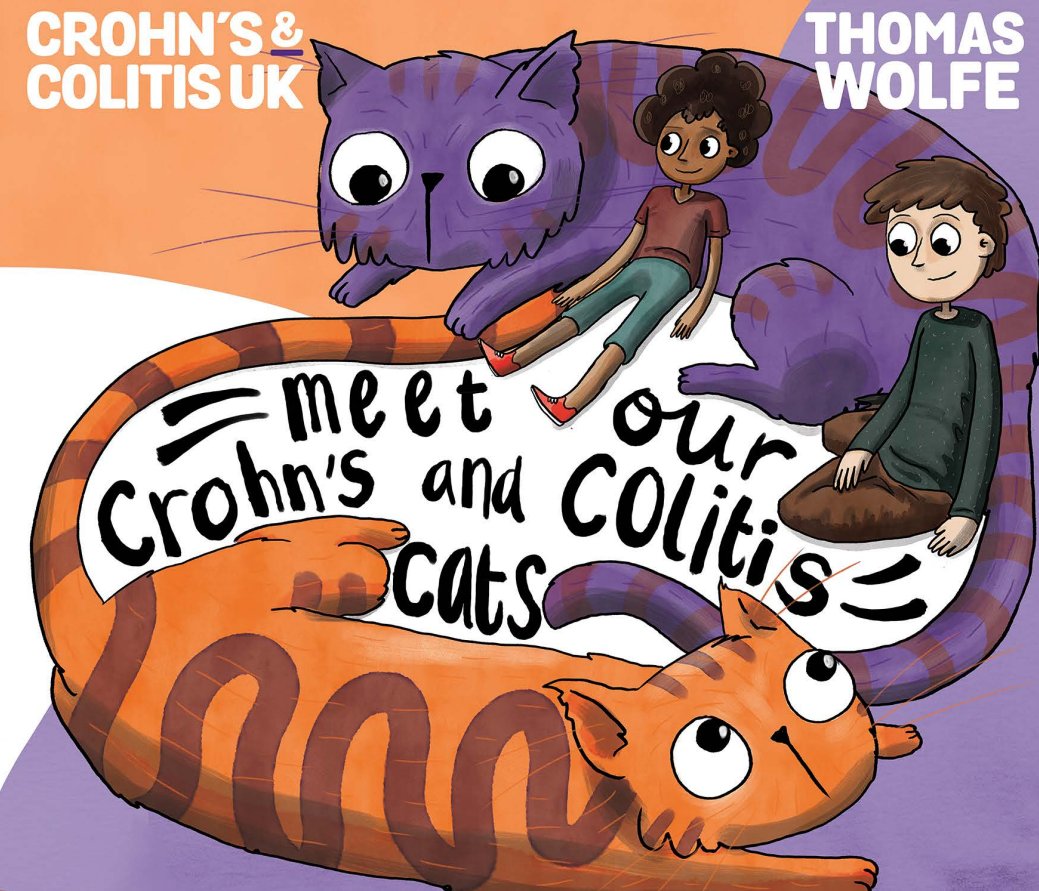 Happy #WorldBookDay! Our free e-book and accompanying animation, 'Meet Our Crohn's and Colitis Cats', explains the conditions for younger people in a way they can understand, whether it's you or them living with Crohn's or Colitis. crohnsandcolitis.org.uk/cats