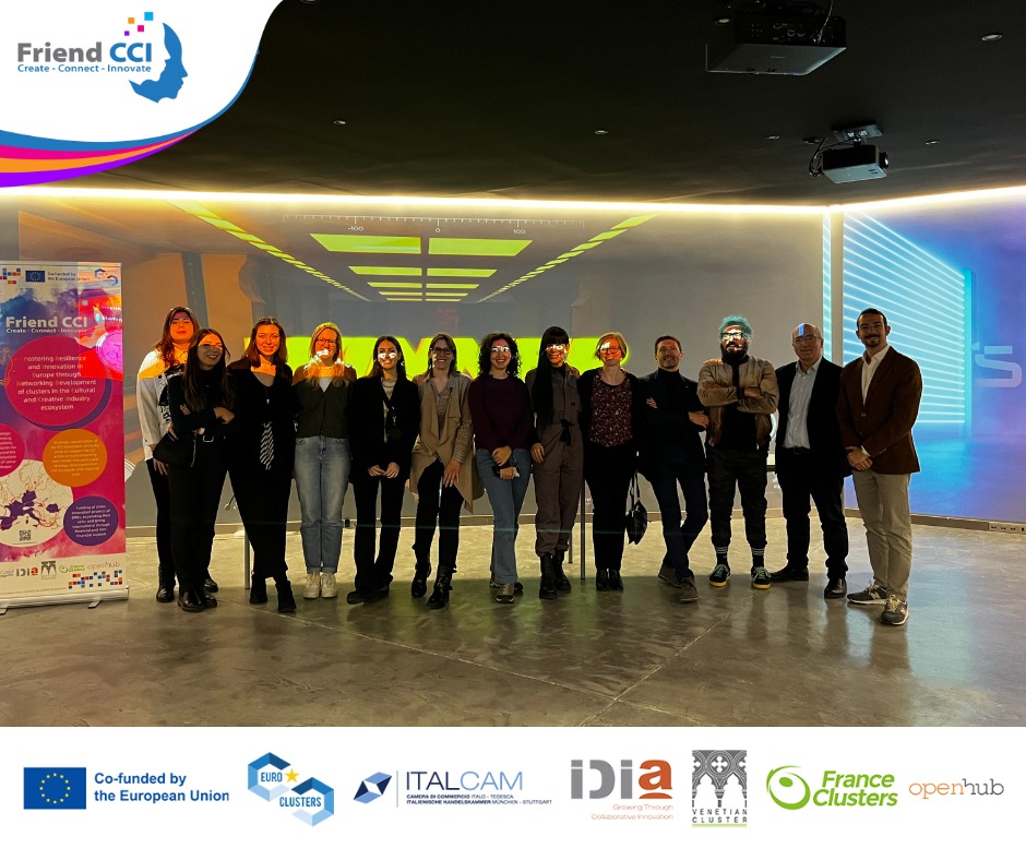 V_Cluster's tweet photo. 🇪🇸 FRIEND CCI a Saragozza! 
 
👉Scopri di più sui due giorni di creatività organizzati dal Cluster IDiA ai seguenti link: https://t.co/M4239NAhfD
https://t.co/vjzN1ykjsl

#friendcci #Euroclusters #ECCP #creativeculturalindustries #CulturalInnovation #CCI https://t.co/3Rcuku8EXn