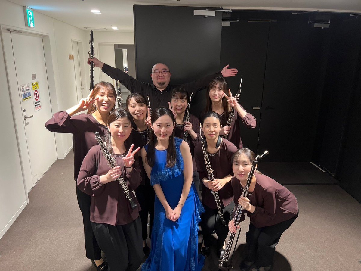 toho_filcoule's tweet photo. 昨日、無事に第8回定期公演が終了致しました！
ご来場頂きました皆様、関係者の皆様、大変ありがとうございました😊
初の試みであったピアノ協奏曲は如何でしたか？初合わせの日まで、どのようになるのか不安もありましたが、一緒にやってみると何の違和感もなく、本番も楽しく演奏できました♫
⬇️ https://t.co/1riwwxKMhi