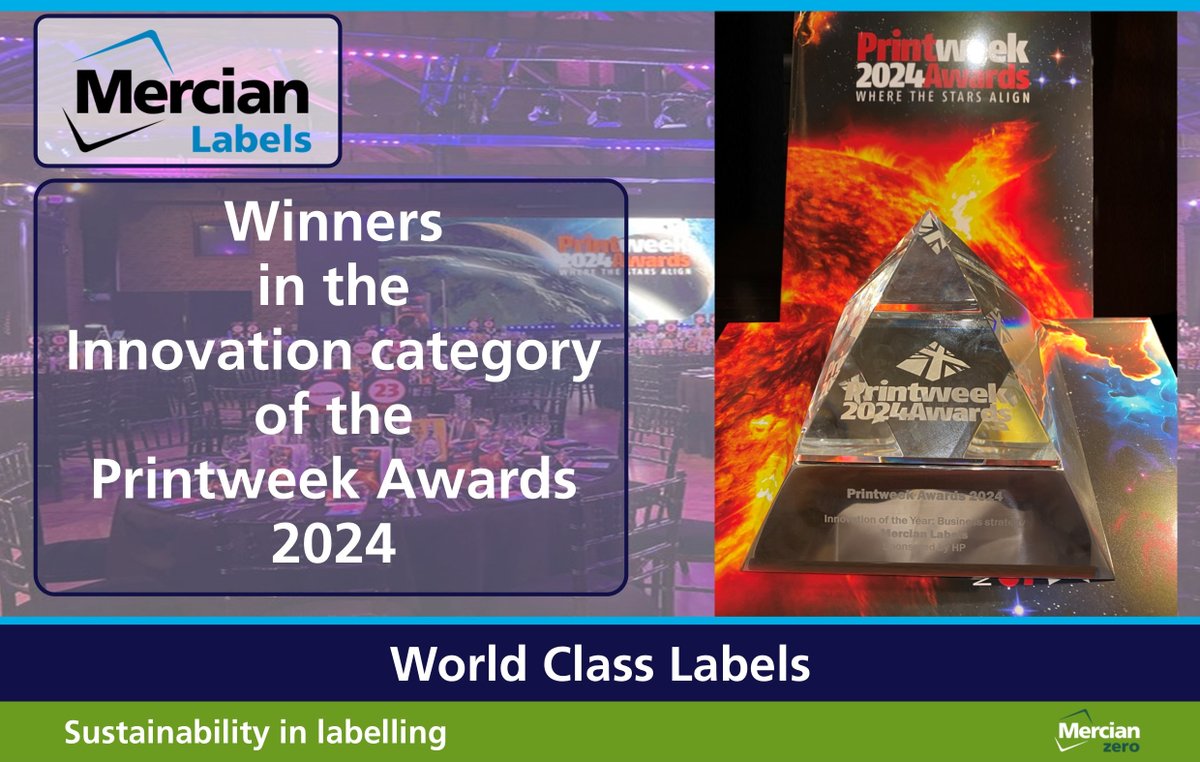 What a fantastic night it was last night at the #PrintWeekAwards 2024, where we were presented with the #Innovation of the Year Award for #BusinessStrategy at a glittering ceremony in the heart of London.
#Celebrating our focus on #PushingTheBoundaries of what is possible.