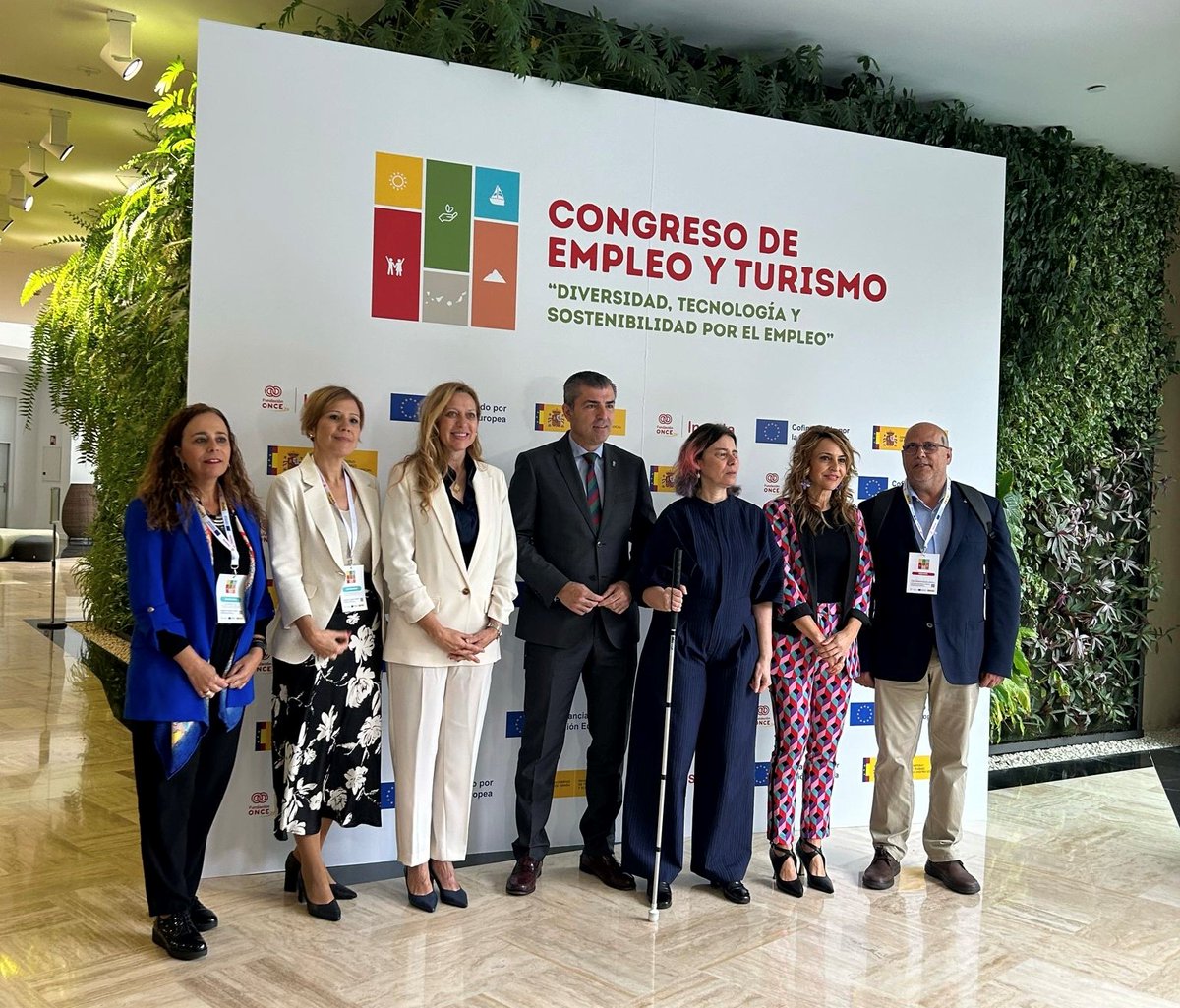 ✈️ El #CongresoEmpleoYTurismo, impulsado por #InsertaEmpleo y @Fundacion_ONCE, se ha celebrado bajo el lema '#Diversidad, #tecnología y sostenibilidad por el #empleo' aboga por el valor que aportan las personas con #discapacidad al sector turístico. hubs.ly/Q02nvPn00