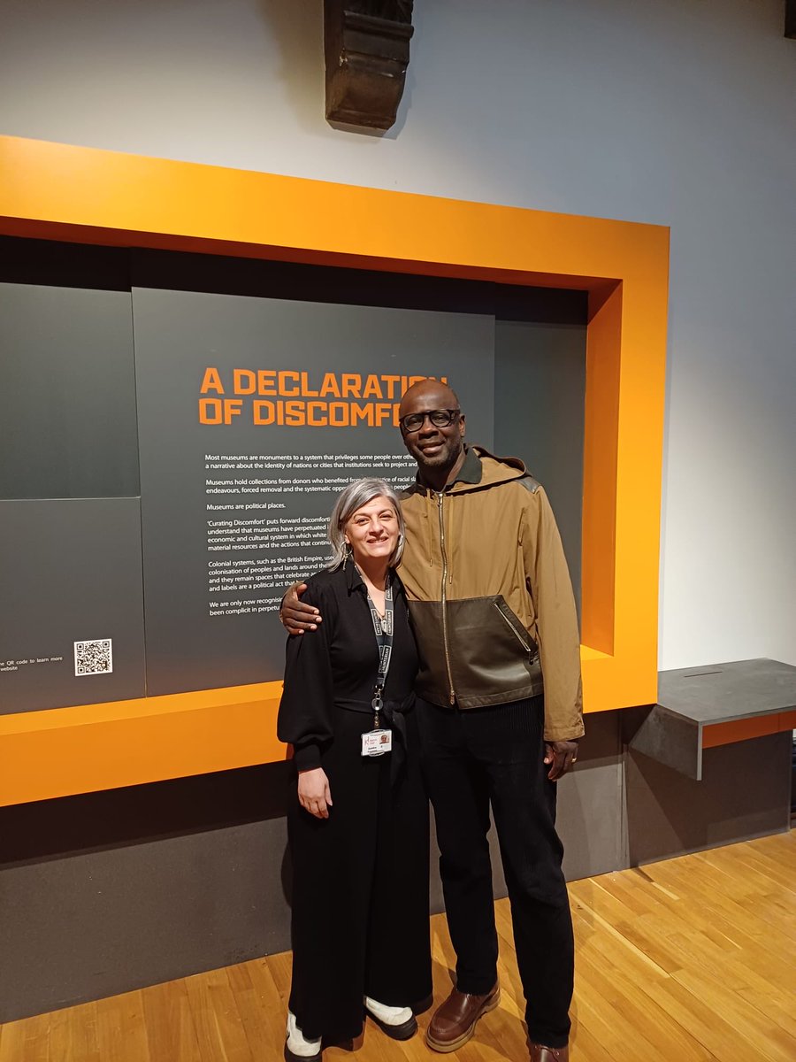 An honour and a pleasure to discuss anti-racism work with ⁦⁦@LilianThuram21⁩ ⁦@hunterian⁩. #curatingdiscomfort #museumpeople #challengeracism