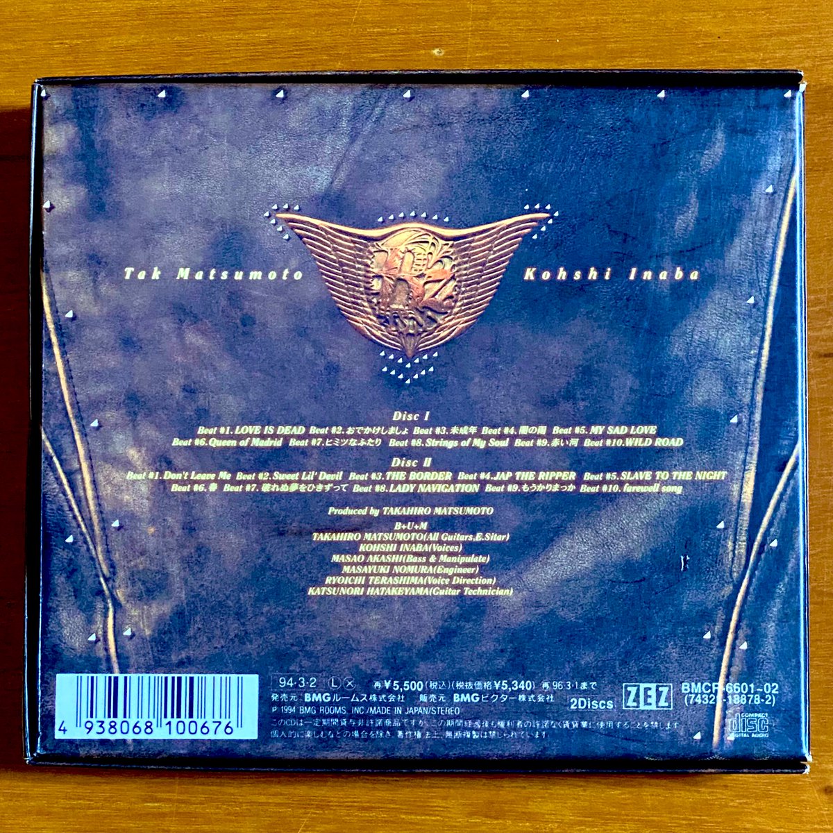 今月で発売から30年！！！ 1994年3月2日 発売 【The 7th Blues/B'z