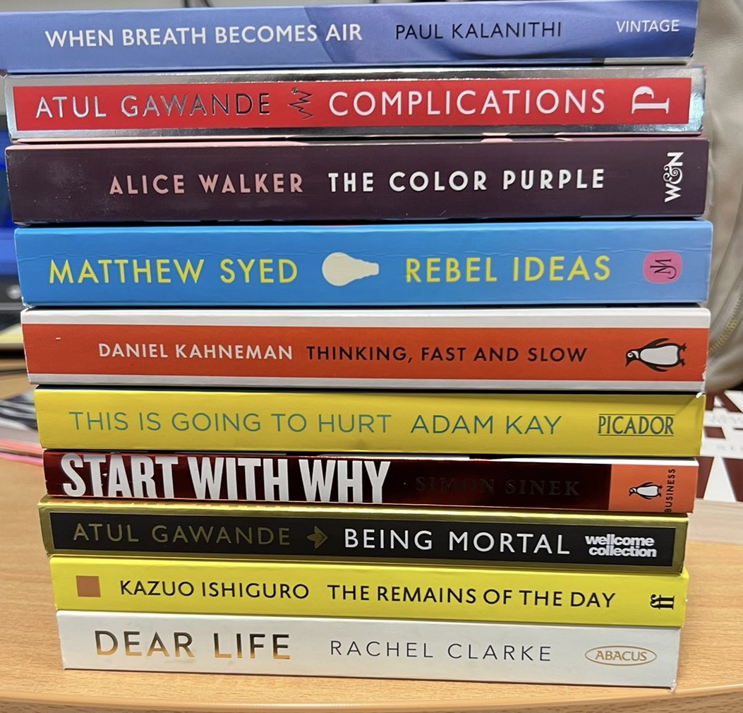 It’s #WorldBookDay2024 -#Reading making time to read for many is becoming a tight space -some of these books have been so helpful for different reasons to some #leaders -sharing a stack ! #Reading #BooksChangeLives #WeLeadFromHowWeLearn What are you reading ? #WorldBookDay