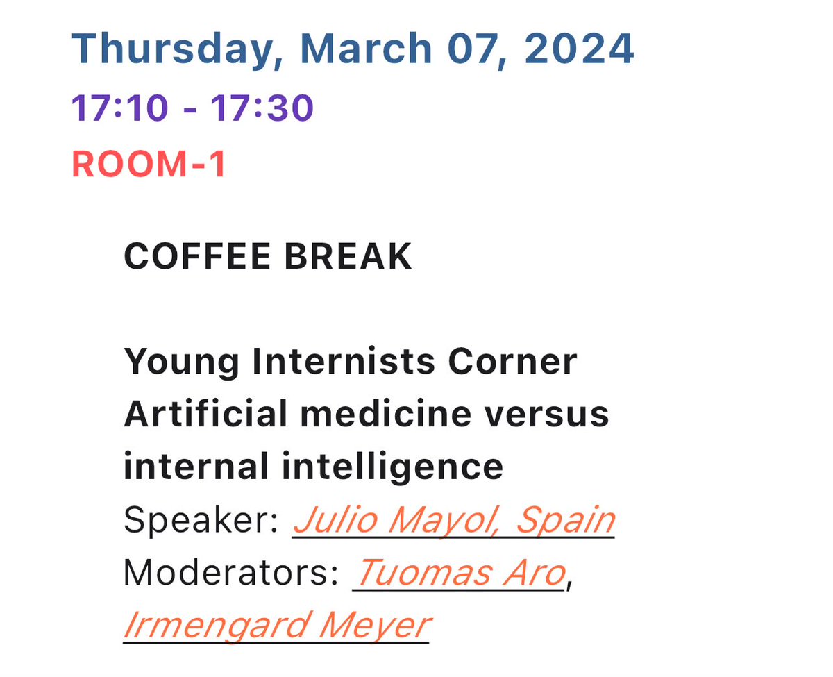 Julio Mayol tweet media