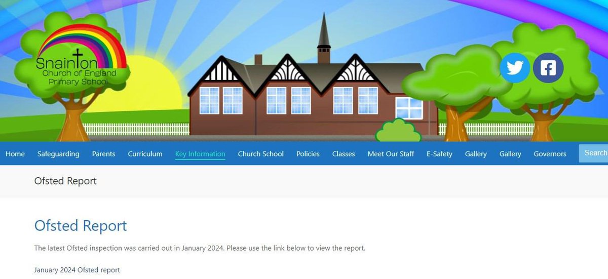 SnaintonSchool's tweet photo. We have had some excellent feedback from parents and the village community since the publication of our Ofsted report following their visit in January. 
If you would like to read the full report, please follow the link to our website where you can read it:
https://t.co/RXqZqGLi3m https://t.co/wqpCaUIzh7