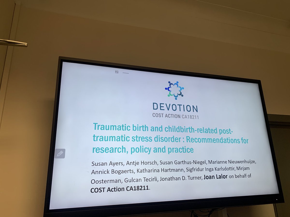 Ursula Nagle (@perinatalmw) on Twitter photo Traumatic birth and CB-PTSD, recommendations for #policy and #practice #TCDConf24 <a href="/CA18211/">DEVOTION COST Action CA18211</a> Traumatic birth and CB-PTSD, recommendations for #policy and #practice #TCDConf24 <a href="/CA18211/">DEVOTION COST Action CA18211</a>