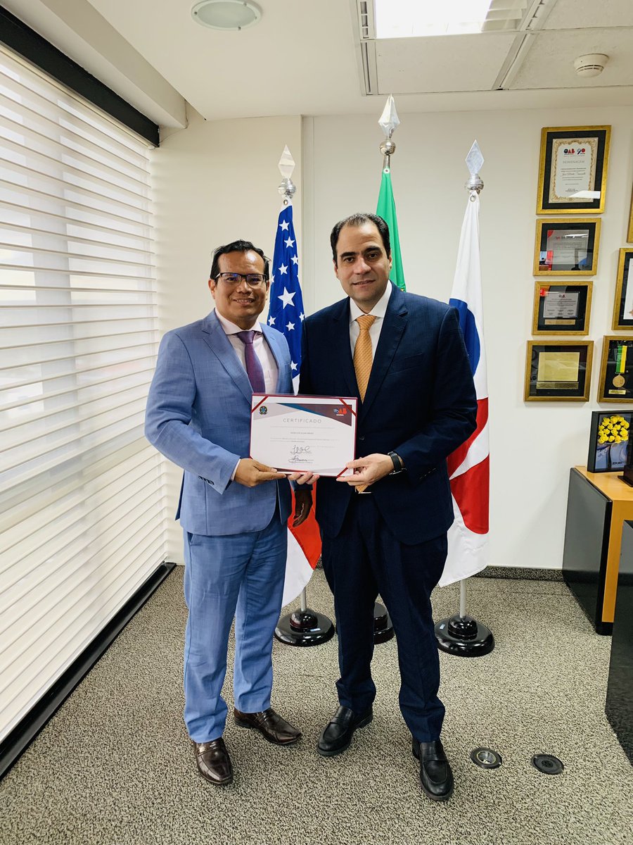 DenisAdvogado's tweet photo. Nomeação pelo Presidente do Conselho Federal da OAB, ( @CFOAB )como Membro da Comissão Especial de Direito Eleitoral da Ordem dos Advogados.
.
.
.
#cfoab #advogado #lawyers #barrister #eleições2024 #vereador #vereadora #prefeito #prefeita #direitoeleitoral https://t.co/TvNQ2ETpSI