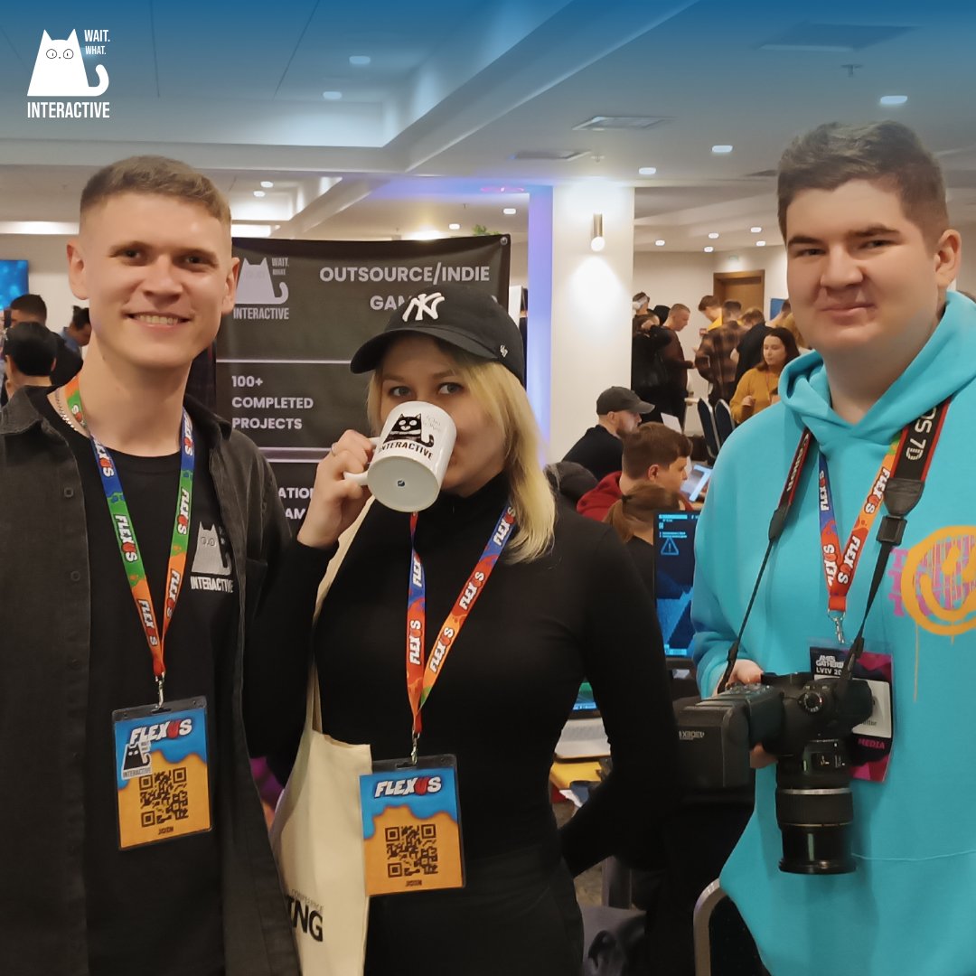 Games Gathering 2024 in Lviv was an incredible experience! 🌟 We spent time with the most talented players 🎮 and developers, met many interesting people 🤩 and presented our new game. 🎉 
P.S More details about the new game coming soon ❤️
#GameGathering #Lviv #GameDev 🎉👾🚀
