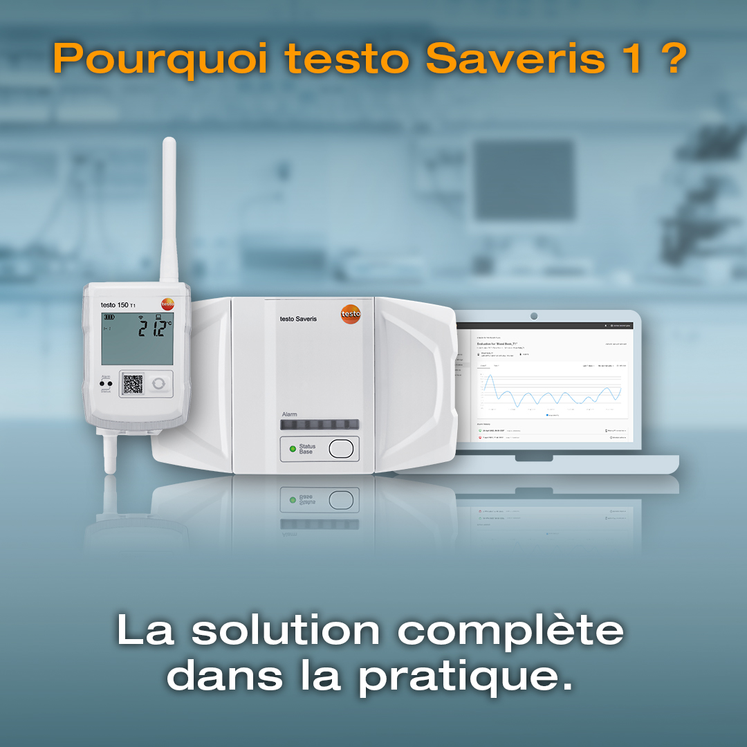 TestoFrance's tweet photo. testo Saveris : le premier choix pour le monitoring de données dans l’industrie. Pourquoi les entreprises industrielles de pointe optent pour le système de monitoring de données testo Saveris : https://t.co/zPFcg7uAWH
#TestoFrance #TestoSaveris #LogicielIntelligent https://t.co/brcBJ6P84r