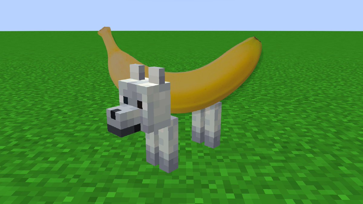 The Banana Dog is my new favourite dog variant. Like if you agree.