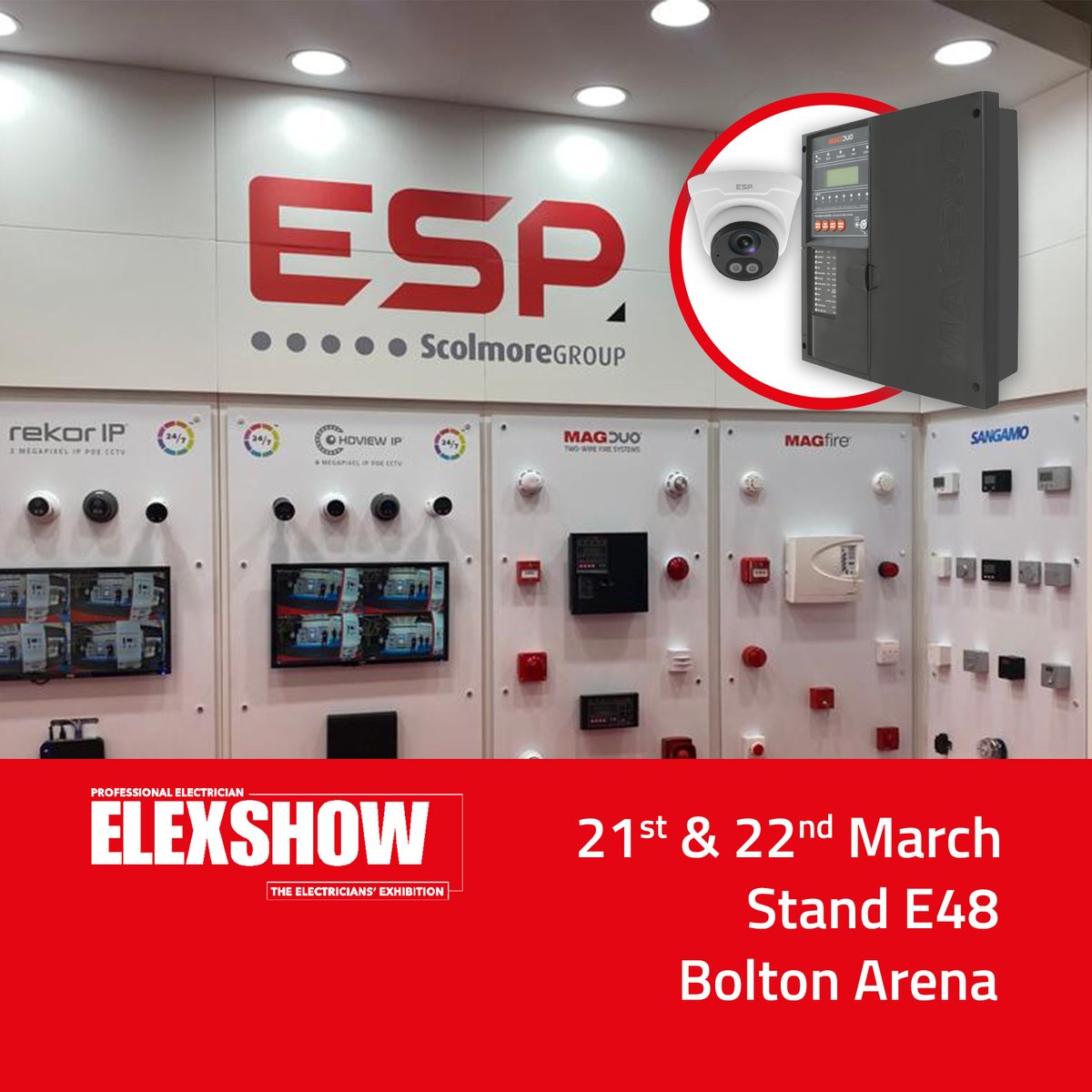Just 2 weeks until Elex Bolton! 🚨 Join us at Stand E48 for a chat! Register for your free entry here 🔗ow.ly/ShzA50QMHqg #Elex #ElexShow #ElexBolton #ScolmoreGroup