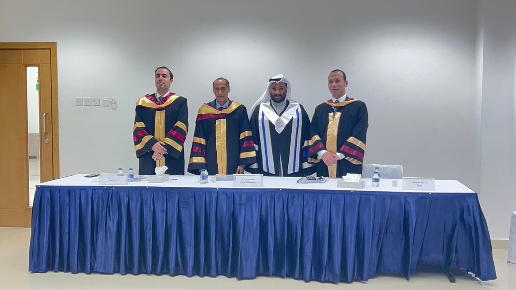 wekwek1986211's tweet photo. نبارك للأستاذ ابراهيم بن جاسم السعيدي 
لحصوله على درجه الماجستير في الحماية الدستورية للمال العام في التشريع البحريني من جامعه العلوم التطبيقية
ونسأل الله له التوفيق والنجاح ومنها للاعلى 
@ej_alsaidi 
@fjals3eedi 
@3li_alsaeedi https://t.co/Bt6tk2Ferm