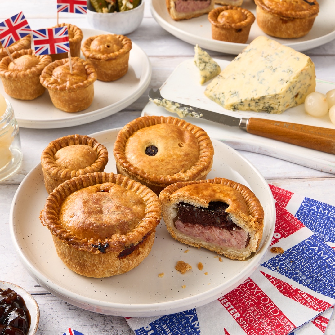 It'd be rude not to continue the British Pie Week celebrations with another pie buffet… these pork pies should keep us going 😉  Who wants in?