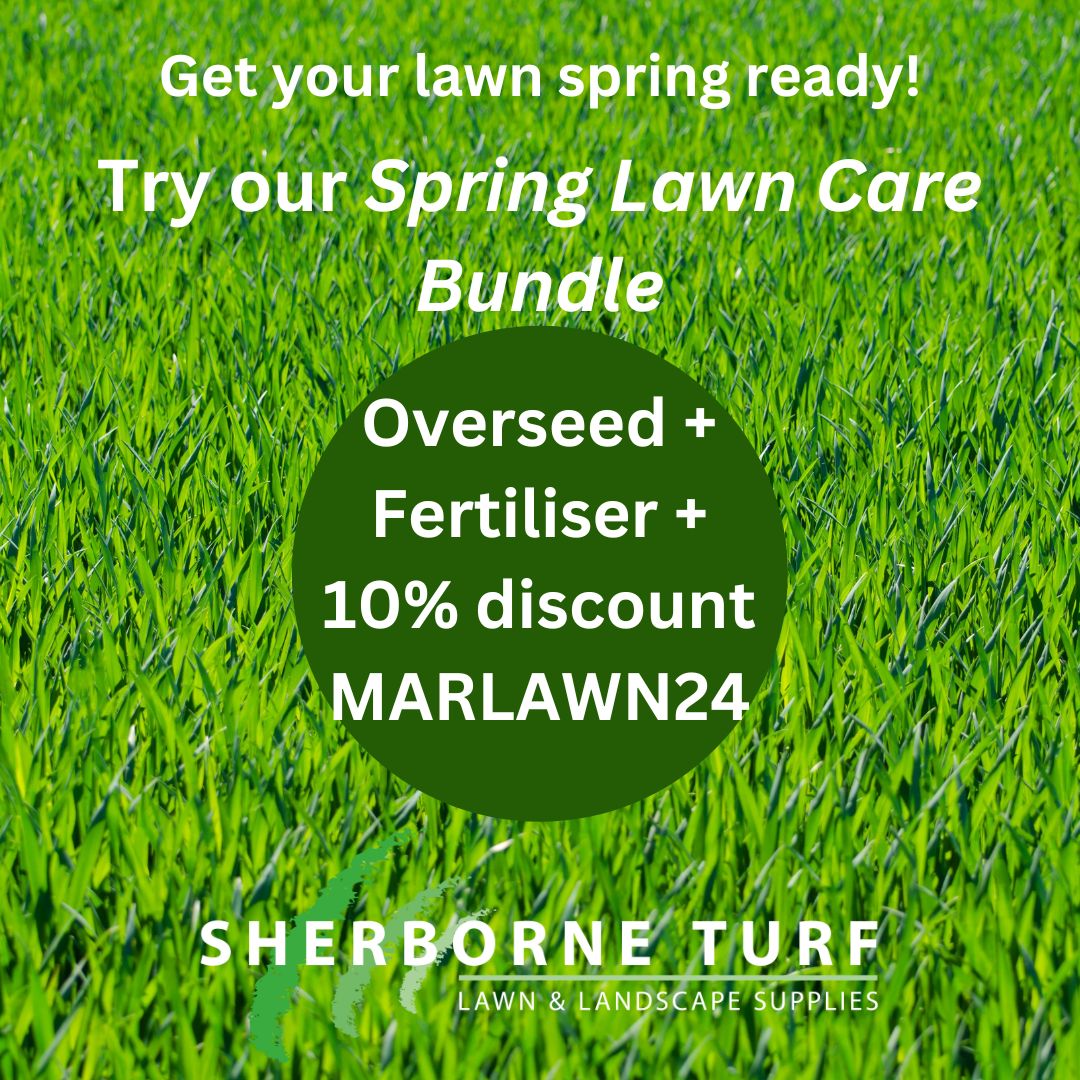 SherborneTurf's tweet photo. Get your lawn looking amazing with 10% when you buy online. Simply add the code MARLAWN24 at checkout. #discount #offer #DiscountOffer #lawncare #spring #savemoney #sherborneturf https://t.co/nvRmKigCoh