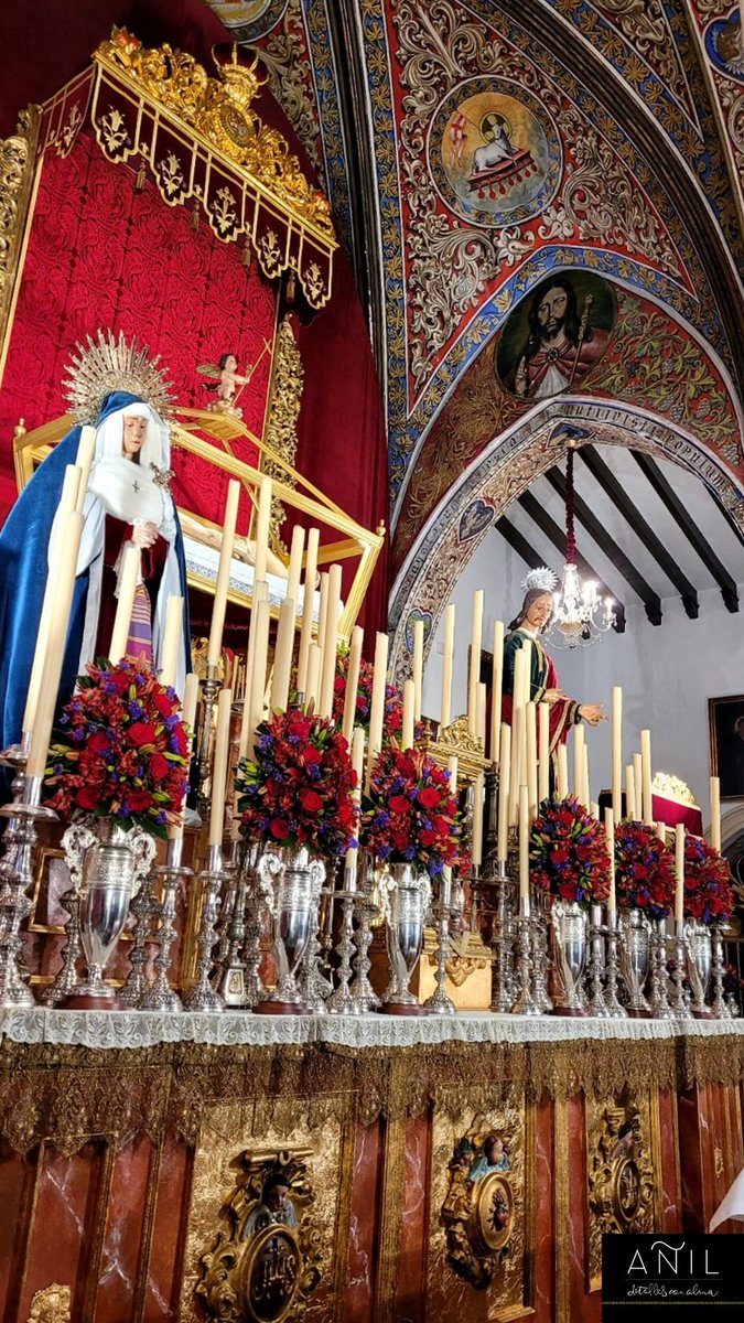 𝑵𝑼𝑬𝑽𝑶 𝑬𝑿𝑶𝑹𝑵𝑶 | Exorno floral del altar de Triduo del Santísimo Cristo de los Remedios de la @HdadSantiago

'Añil, Detalles con Alma'

☎️ 625460219
📍 C/ Trabajo 8A, 41010 Sevilla.
📲 boutiquefloraltriana.com

#AñilBoutique #DetallesconAlma #ArteFloral