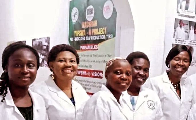 The role being played by women globally in research for development & innovative solutions is enormous. As we celebrate International Day for Women globally, I celebrate the dedication & passion of women in Tissue Culture Unit, Biotechnology Dept, NACGRAB (NBRDA) Ibadan, Nigeria