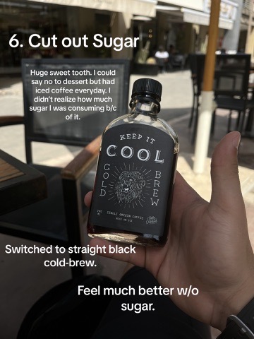 tonyyssf's tweet photo. 6. Cut out Sugar https://t.co/JfrOFtFDXn