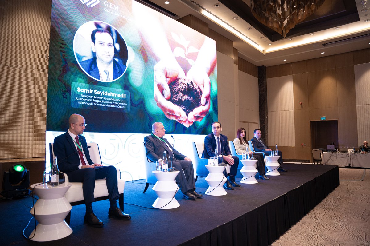 We're proud to support 2nd Baku Int'l ESG Conference, showcasing commitment to a greener future. Our new #Boeing777F cuts CO2 emissions, driving sustainable aviation. Together, we're contributing to real, impactful environmental change. #GreenerFuture #SustainableAviation #ESG