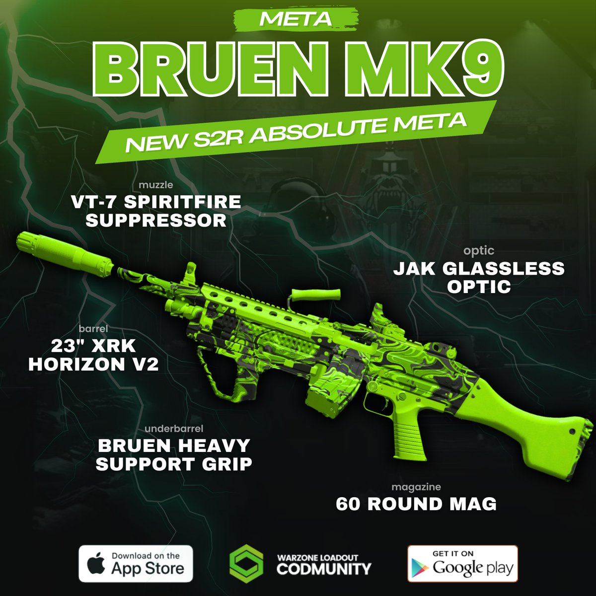 ABSOLUTE META PRIMARIES IN WARZONE

🥇 Bruen MK9 is the #1 long range gun. 
🥇 RAM-7 is the #1 mid-range (resurgence) gun. 

#Warzone