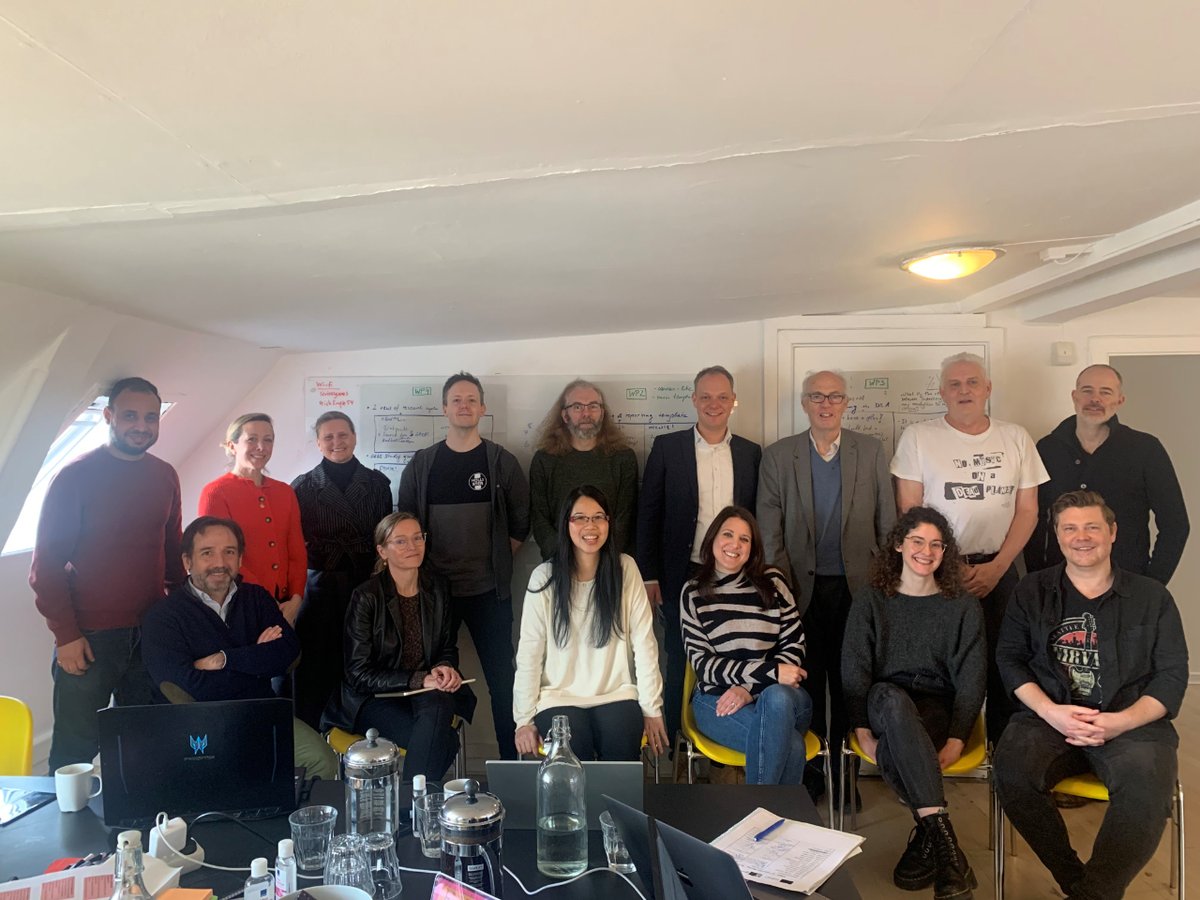 🕹️Games applied to citizen science in real cases addressing climate change🌡️. This is why <a href="/HorizonEU/">Horizon Europe 🇪🇺</a>  <a href="/GREATProjectGG/">GREAT Project</a>  partners met last week in #Copenhague, onwards and upwards!
<a href="/UNIRuniversidad/">Universidad Internacional de La Rioja (UNIR)</a>