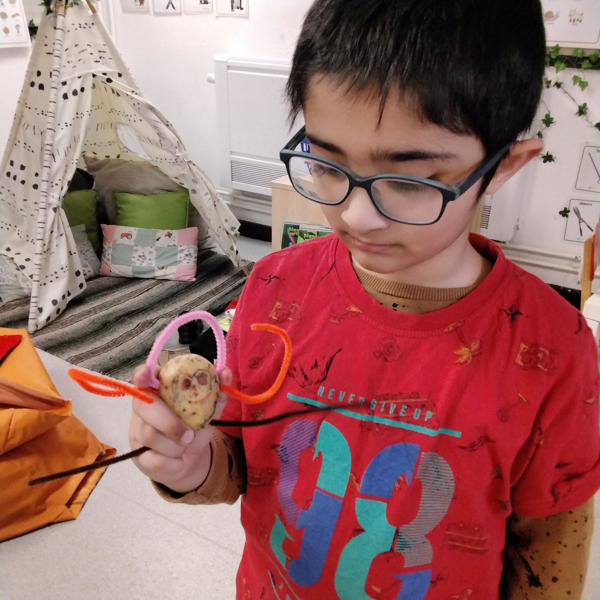 MarlboroughPrim's tweet photo. #shootingstars We are so proud of our potato book characters! Can you find the spider? The monster? Can you see the princess? #WorldBookDay2024 #potatocharacters #readingforpleasure https://t.co/dPCUeDiIWn