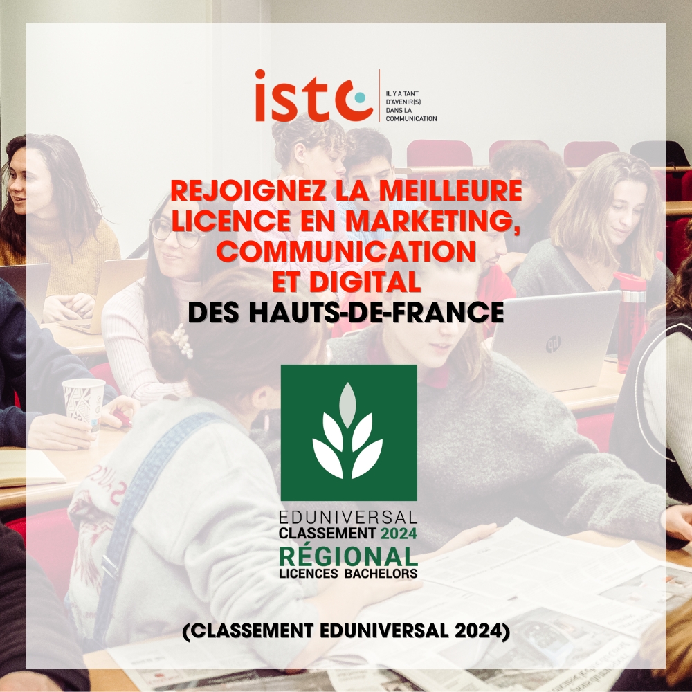 J-7 pour formuler vos vœux !

Avis aux étudiants en Terminale, vous avez jusqu’au 14 mars pour postuler en 1ère année de Licence à l’ISTC sur #Parcoursup !

Retrouvez l’ISTC dans la catégorie « Licence » sous la dénomination « ICL - ISTC » (Lille – 59).

parcoursup.fr