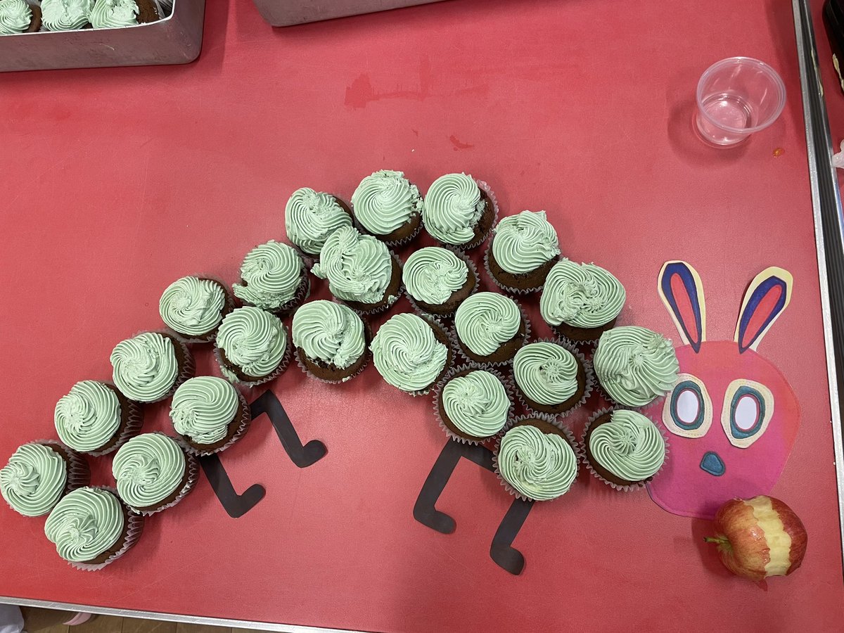 Even our catering staff have got involved with World Book Day 🐛📚🧁