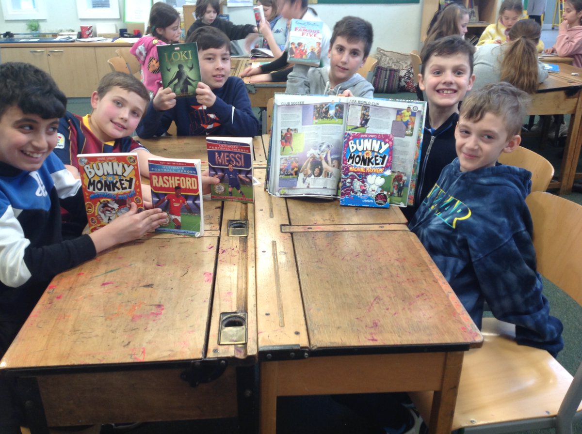 CrocClass's tweet image. We have really enjoyed sharing our favourite books on World Book Day!  Four of our Year 5 children also represented the school at the World Book Day quiz against other schools from Stratford @WillowsCE